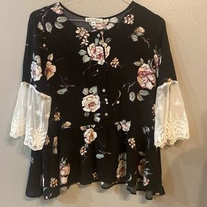 Wonderland by Orange Blouse, Size Medium